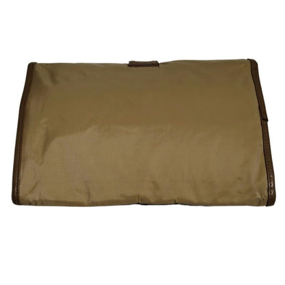 1970s Brown Waterproof Travel Maxi Clutch Folio By Baggo New Tags [Vintage]
