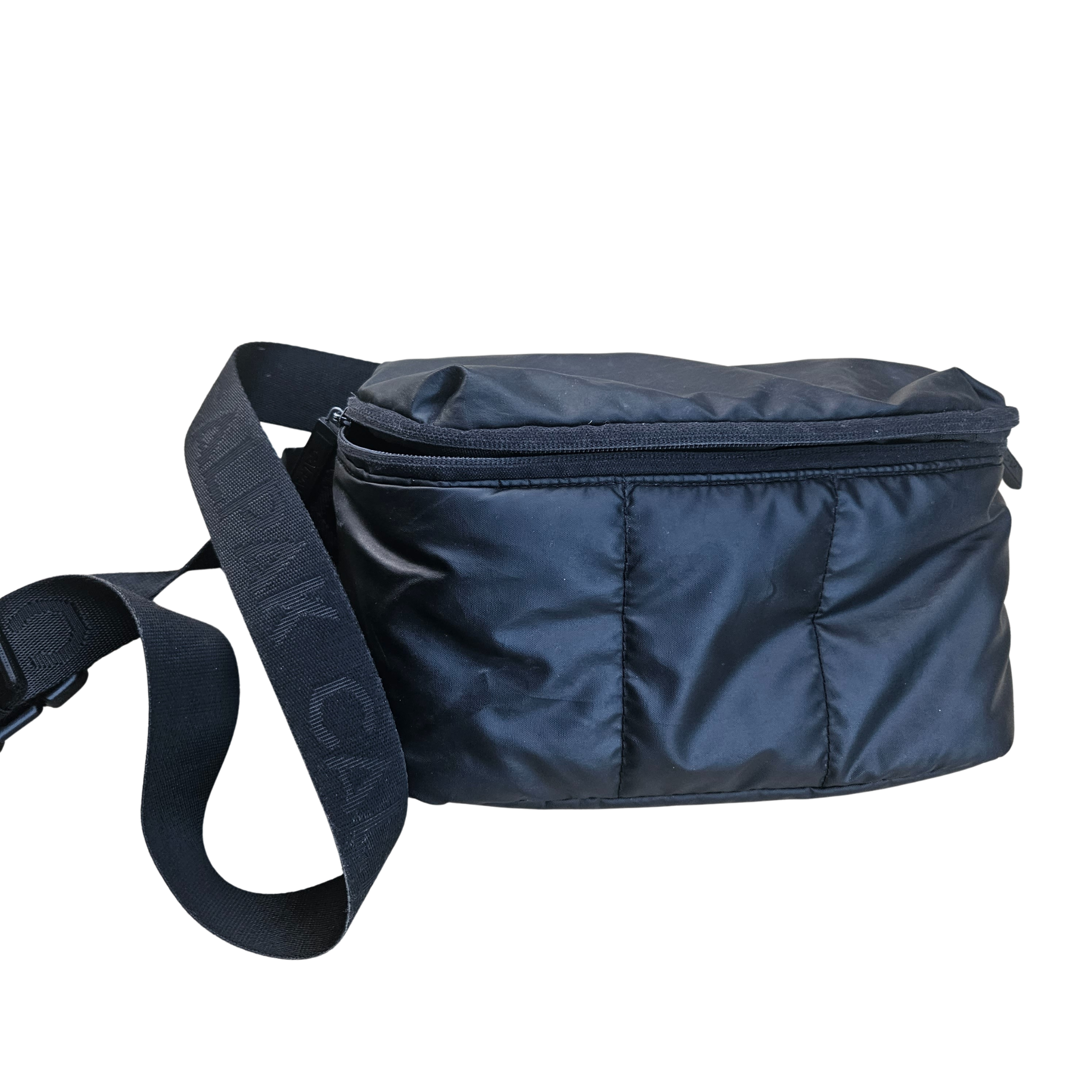 Calpak Luca Black Quilted Belt Bag Hiking Travel Fanny Pak Shoulder Pouch